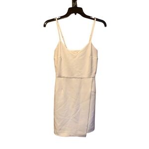 French Connection Whisper Envelope Skirt Dress In Summer White Size 0 NWT